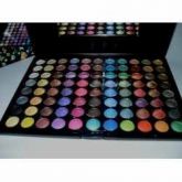 Kit Paleta Maquiagem Tango 88 Sombras 3d Espelho 2 Pinceis